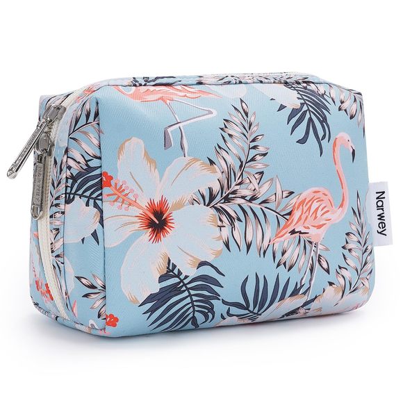 Small Makeup Bag For Purse Mini Cosmetic Bag Travel Makeup Pouch Zipper Pouch🐳 - Picture 1 of 9